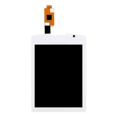 Lcd With Touch Screen For Blackberry Torch 9810 White By - Maxbhi Com