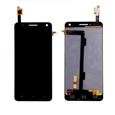 Lcd With Touch Screen For Bq Aquaris 5 7 Black By - Maxbhi Com