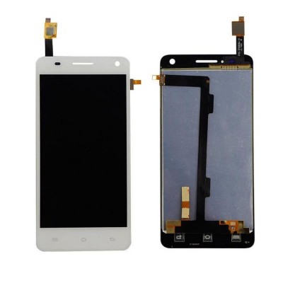 Lcd With Touch Screen For Bq Aquaris 5 7 White By - Maxbhi Com