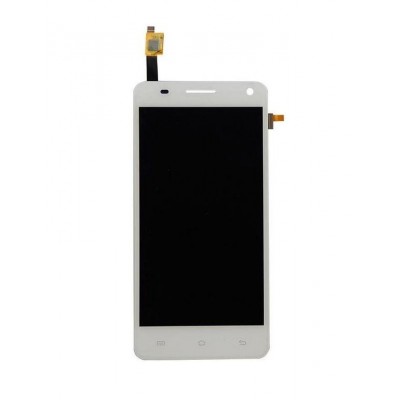 Lcd With Touch Screen For Bq Aquaris 5 7 White By - Maxbhi Com