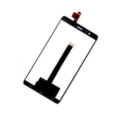 Lcd With Touch Screen For Bq Aquaris E6 Black By - Maxbhi Com
