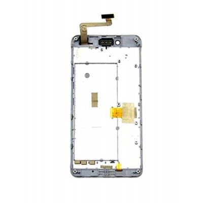 Lcd With Touch Screen For Asus Padfone Infinity White By - Maxbhi Com