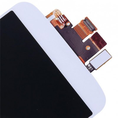 Lcd With Touch Screen For Lg G2 D800 White By - Maxbhi Com