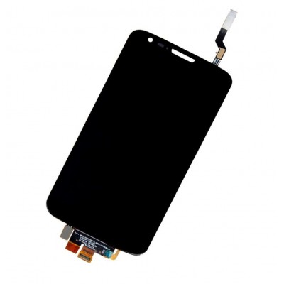 Lcd With Touch Screen For Lg G2 F320 Black By - Maxbhi Com