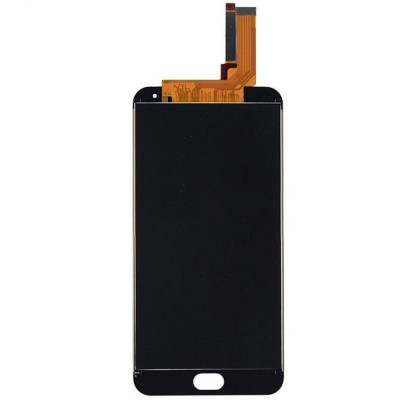 Lcd With Touch Screen For Meizu M1 Note Black By - Maxbhi Com