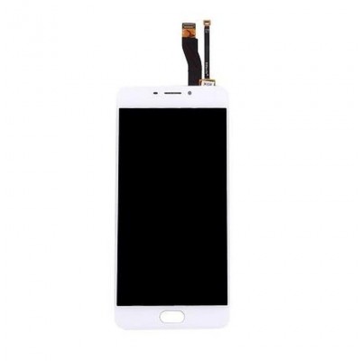 Lcd With Touch Screen For Meizu M6 Note White By - Maxbhi Com