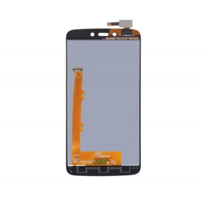 Lcd With Touch Screen For Moto C Plus Gold By - Maxbhi Com