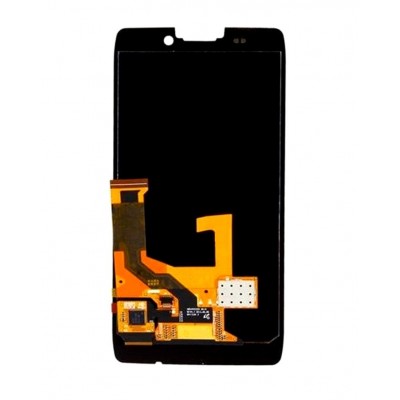 Lcd With Touch Screen For Motorola Droid Razr Hd Black By - Maxbhi Com