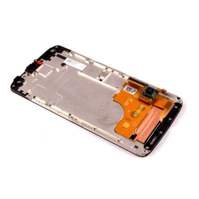 Lcd With Touch Screen For Motorola Moto X Force White By - Maxbhi Com