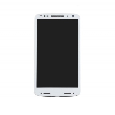 Lcd With Touch Screen For Motorola Moto X Force White By - Maxbhi Com