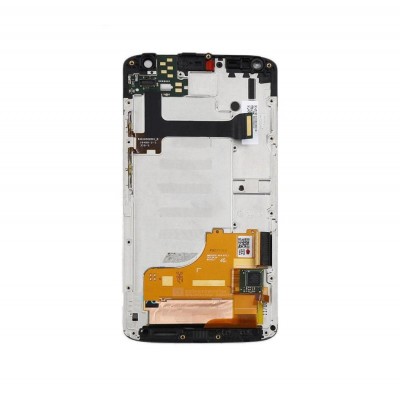 Lcd With Touch Screen For Motorola Moto X Force White By - Maxbhi Com