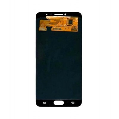 Lcd With Touch Screen For Samsung Galaxy C7 Black By - Maxbhi Com