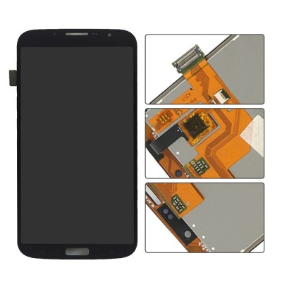 Lcd With Touch Screen For Samsung Galaxy Mega 6 3 I9205 Black By - Maxbhi Com