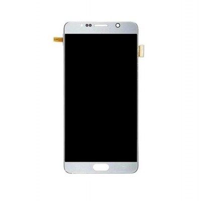 Lcd With Touch Screen For Samsung Galaxy Note 5 Silver By - Maxbhi Com