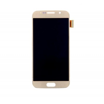 Lcd With Touch Screen For Samsung Galaxy S6 Gold By - Maxbhi Com