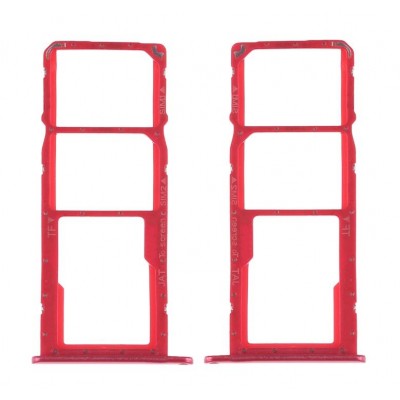 Sim Card Holder Tray For Huawei Honor Play 8a Red - Maxbhi Com