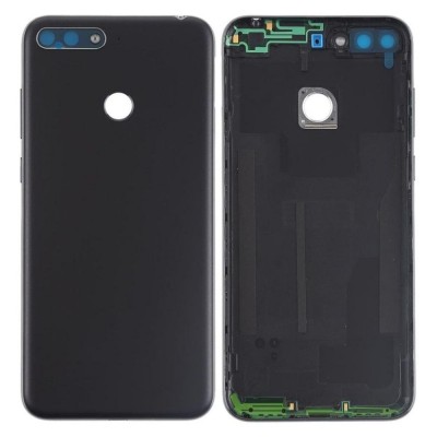 Back Panel Cover For Huawei Y6 Prime 2018 Black - Maxbhi Com