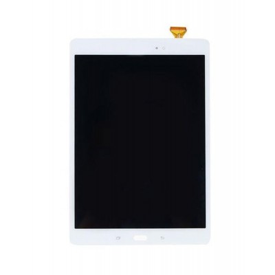 Lcd With Touch Screen For Samsung Galaxy Tab A 9 7 White By - Maxbhi Com