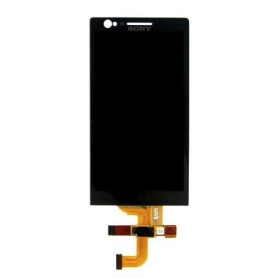 Lcd With Touch Screen For Sony Ericsson Lt22i Nypon Black By - Maxbhi Com