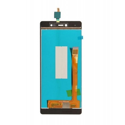 Lcd With Touch Screen For Wiko Fever 4g White By - Maxbhi Com