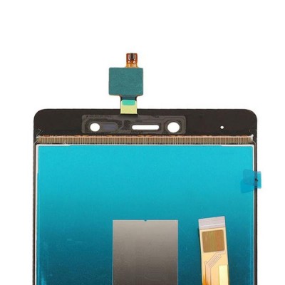 Lcd With Touch Screen For Wiko Fever 4g White Gold By - Maxbhi Com