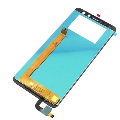 Lcd With Touch Screen For Wiko View Prime Grey By - Maxbhi Com