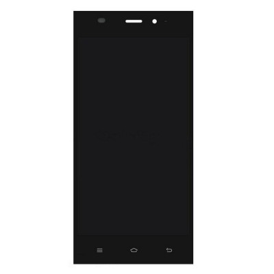 Lcd With Touch Screen For Xiaomi Mi 3 Black By - Maxbhi Com