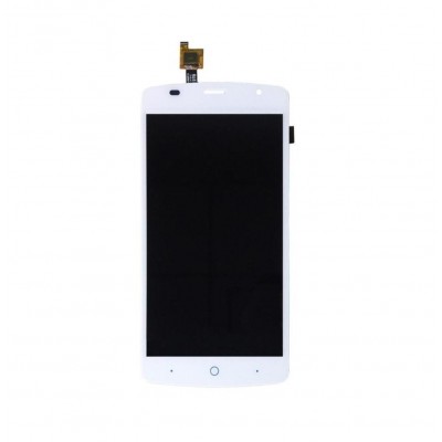 Lcd With Touch Screen For Zte Blade L5 Plus White By - Maxbhi Com