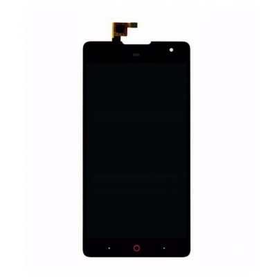 Lcd With Touch Screen For Zte Nubia Z7 Max Black By - Maxbhi Com