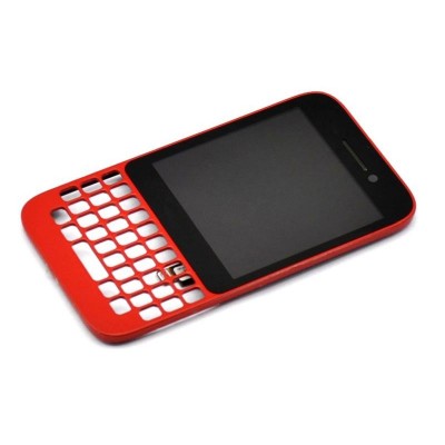 Lcd With Touch Screen For Blackberry Q5 Red By - Maxbhi Com