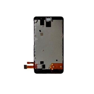 Lcd With Touch Screen For Nokia X White By - Maxbhi Com
