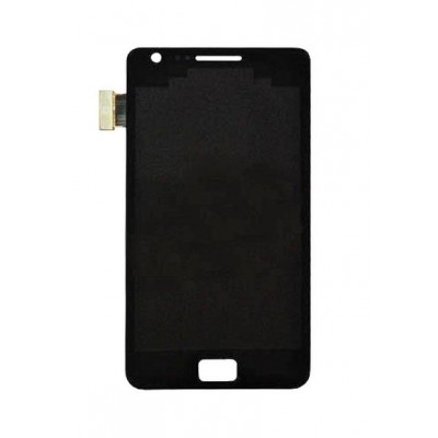 Lcd With Touch Screen For Samsung Galaxy S2 Plus Black By - Maxbhi Com
