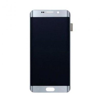 Lcd With Touch Screen For Samsung Galaxy S6 Edge Plus Silver By - Maxbhi Com