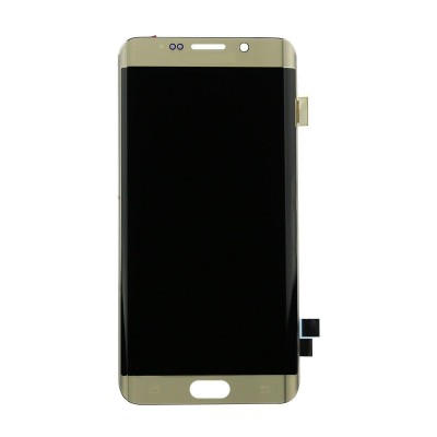 Lcd With Touch Screen For Samsung Galaxy S6 Edge Plus White By - Maxbhi Com