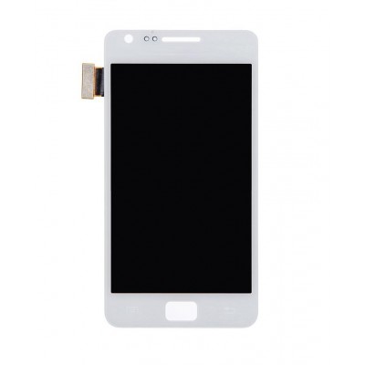 Lcd With Touch Screen For Samsung I9105p Galaxy S Ii Plus With Nfc White By - Maxbhi Com