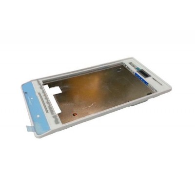 Front Cover For Sony Xperia Miro St23i Black - Maxbhi Com