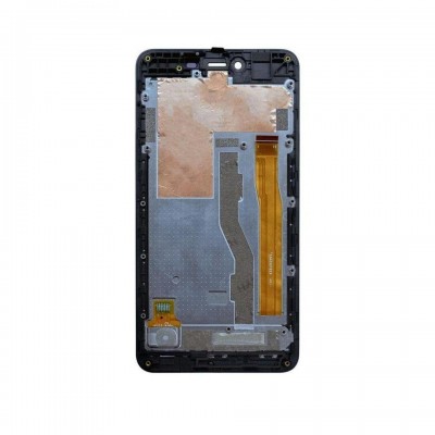 Lcd With Touch Screen For Gionee P7 Grey By - Maxbhi Com