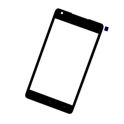 Replacement Front Glass For Nokia Lumia 900 Cyan By - Maxbhi Com