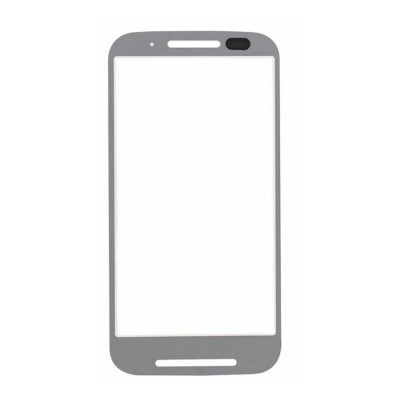 Replacement Front Glass For Motorola Moto E Xt1021 White By - Maxbhi Com