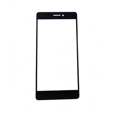 Replacement Front Glass For Oppo R7s Black By - Maxbhi Com