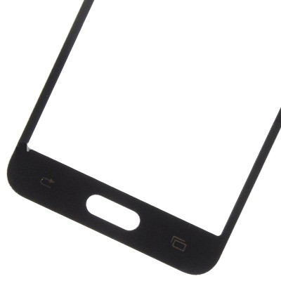 Replacement Front Glass For Samsung Galaxy A3 Black By - Maxbhi Com