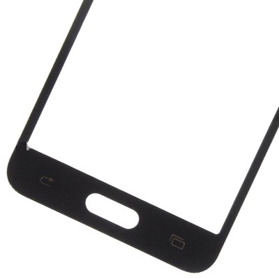 Replacement Front Glass For Samsung Galaxy A3 Sma300fu Black By - Maxbhi Com