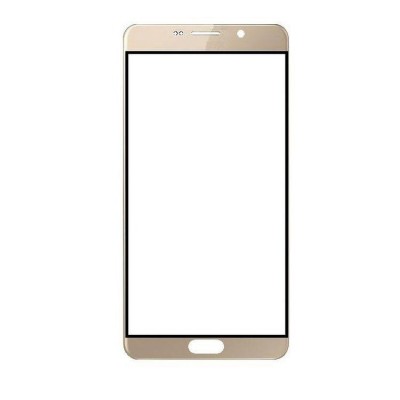 Replacement Front Glass For Samsung Galaxy A9 2016 Gold By - Maxbhi Com