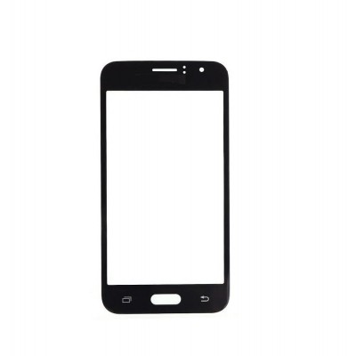 Replacement Front Glass For Samsung Galaxy J1 Black By - Maxbhi Com
