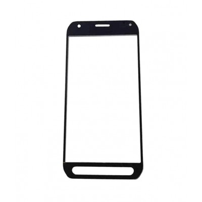 Replacement Front Glass For Samsung Galaxy S6 Active Black By - Maxbhi Com