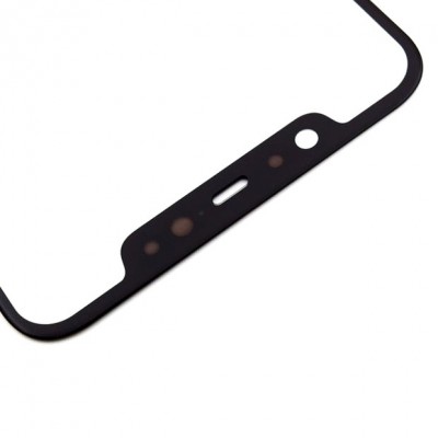 Replacement Front Glass For Xiaomi Mi 8 Black By - Maxbhi Com