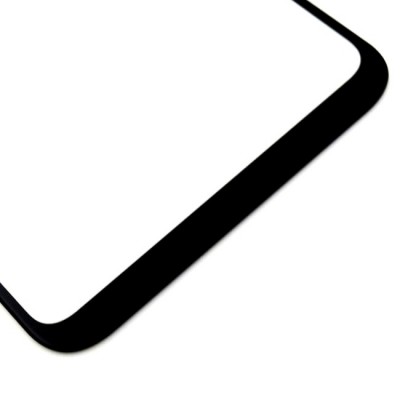 Replacement Front Glass For Xiaomi Mi 8 Black By - Maxbhi Com