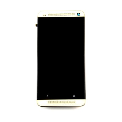 Lcd With Touch Screen For Htc M7 Gold By - Maxbhi Com