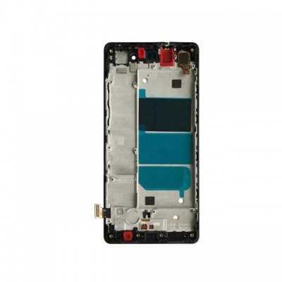 Lcd With Touch Screen For Huawei P8 Lite Black By - Maxbhi Com
