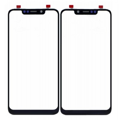 Replacement Front Glass For Micromax Infinity N12 Black By - Maxbhi Com